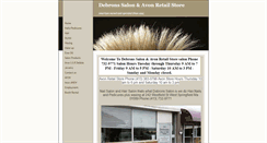 Desktop Screenshot of debronssalon.com